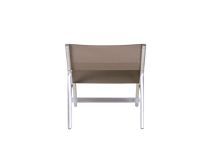 FRAMA Union Easy Chair | Aluminum / Taupe Mesh