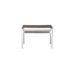 Union Stool | Aluminum / Taupe Mesh