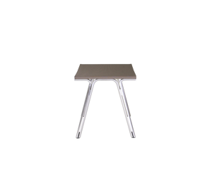 Union Stool | Aluminum / Taupe Mesh
