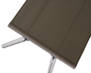 Union Stool | Aluminum / Taupe Mesh