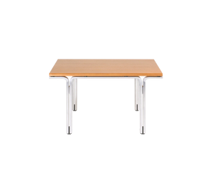 FRAMA Union Side Table | Aluminum / Warm Brown Ash