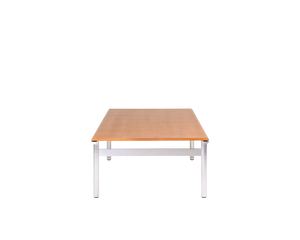 FRAMA Union Coffee Table | Aluminum / Warm Brown Ash