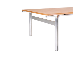 FRAMA Union Coffee Table | Aluminum / Warm Brown Ash