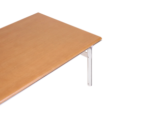 FRAMA Union Coffee Table | Aluminum / Warm Brown Ash