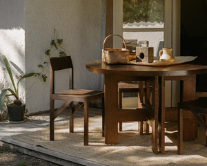 Bracket Chair | Dark Brown Ash