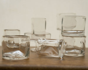 FRAMA 0405 Glass Set of Four | Clear | Wide