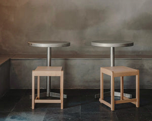 FRAMA Low Stool 01 | Natural Birch