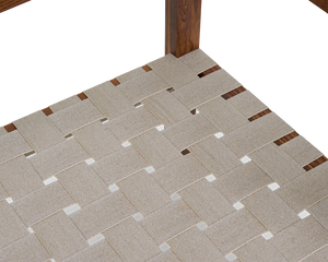 FRAMA Symmetry Easy Chair | Honey Ash Wood / Oat Fabric