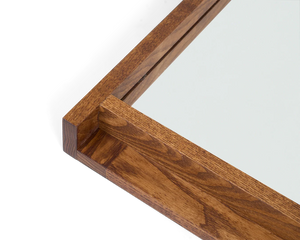 FRAMA Symmetry Mirror | Honey Ash Wood | Large