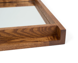 Symmetry Mirror | Honey Ash Wood | Small