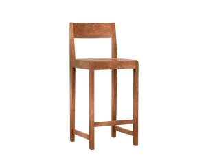 FRAMA Bar Chair 01 | Warm Brown Birch | H65