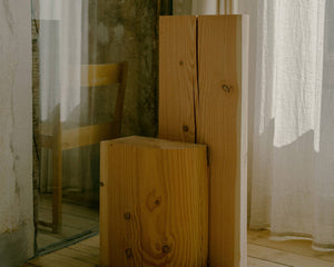 FRAMA Strandboulevarden Douglas Fir Wooden plinth table