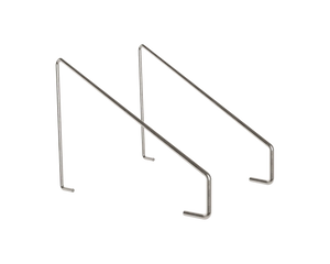 D20 Brackets for Shelf Library | Set of Two | Stainless Steel