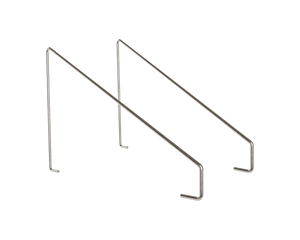 D27 Brackets for Shelf Library | Set of Two | Stainless Steel