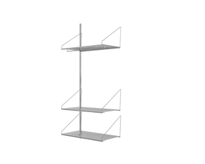 Shelf Library Add-on Hanger Section | Stainless Steel | H185.2 / W80