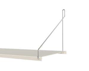 FRAMA Single Shelf | Warm White Steel | D27 / W60