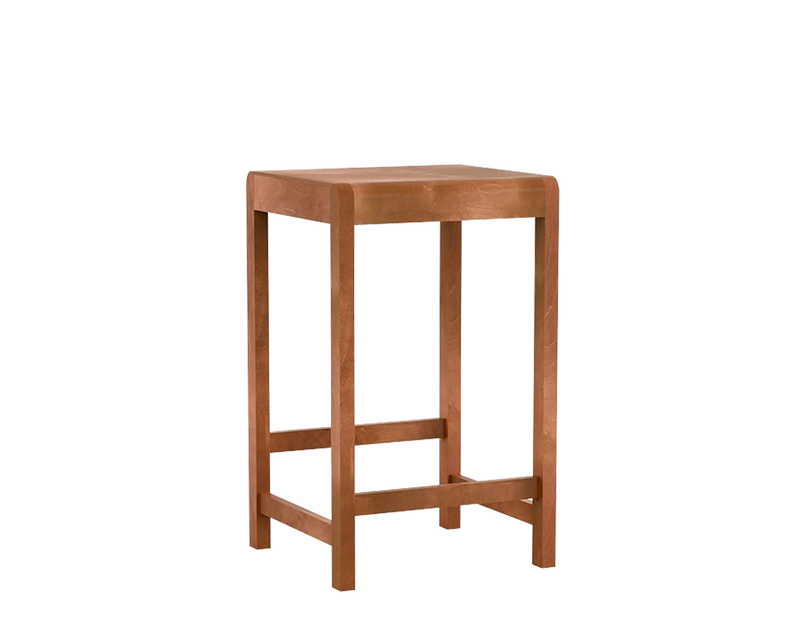 Adam Stool | Black / Oak | H65 – FRAMA