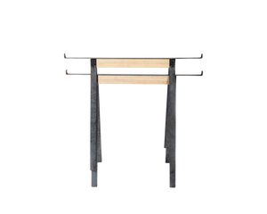 FRAMA Trestles | Blackened Steel / Oak