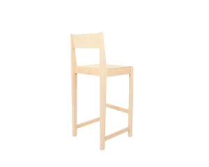 FRAMA Bar Chair 01 | Natural Birch | H65