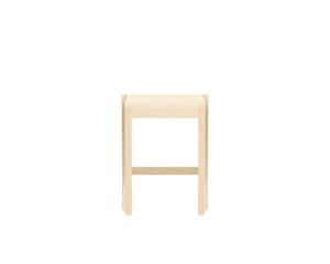 FRAMA Low Stool 01 | Natural Birch