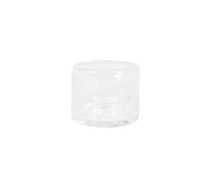 0405 Glass Set of Four | Clear | Wide