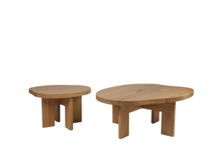 Farmhouse Side Table | Natural Oak | Pond