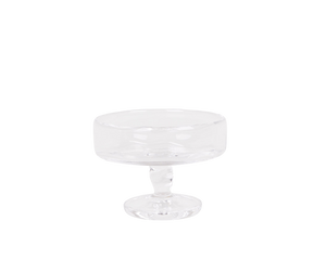 0405 Stem Glass Set of Four | Clear | Wide