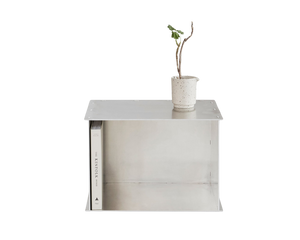 Rivet Box Table | Aluminum