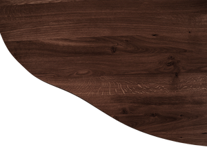 Farmhouse Trestle Table | Dark Oak | Pond