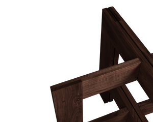 Farmhouse Table Trestles | Dark Oak