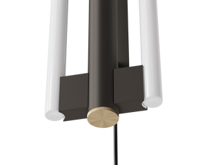 FRAMA Eiffel Wall Lamp | Blackened Steel | Double 500