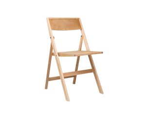 Folding Flat Chair | Natural Birch