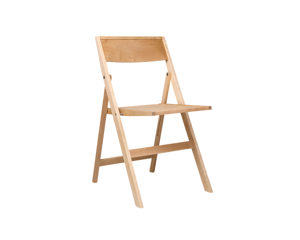 Folding Flat Chair | Natural Birch – FRAMA