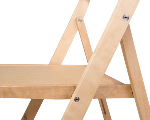 Folding Flat Chair | Natural Birch