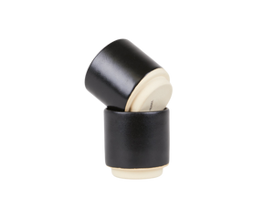 Otto Ceramic Cup Set of Two | Black