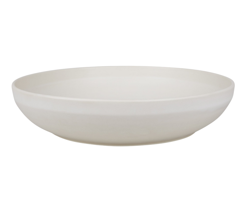 Extra large white serving bowl best sale