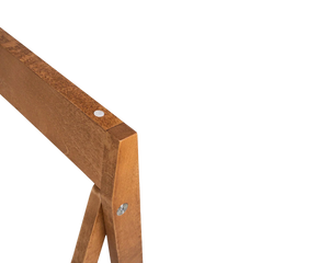 Folding Flat Table Trestles | Warm Brown Birch