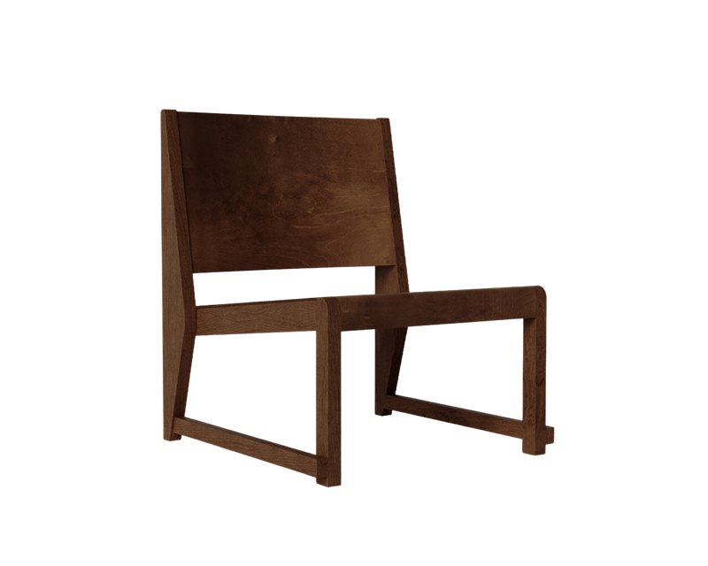 Easy Chair 01 | Dark Brown Birch – FRAMA