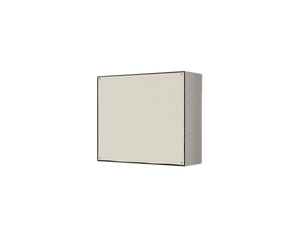 Shelf Library Canvas Cabinet | Stainless Steel / Canvas