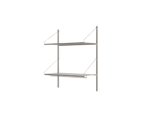 Shelf Library Hanger Section | Stainless Steel | H108.4 / W80