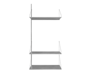 FRAMA Shelf Library Add-on Hanger Section | Stainless Steel | H1852 / W80