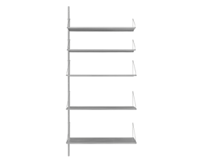 FRAMA Shelf Library Add-on Section | Stainless Steel | H1852 / W80