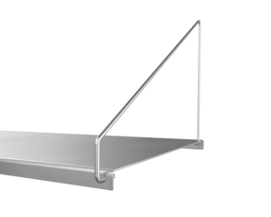 FRAMA Shelf Library Add-on Section | Stainless Steel | H1852 / W80