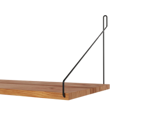 FRAMA Shelf Natural Oak D27/W60 Black