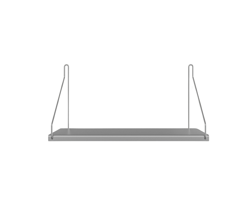 Single Shelf | Natural Oak / Stainless Steel | D20 / W60 – FRAMA