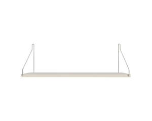 FRAMA Single Shelf | Warm White Steel | D20 / W60