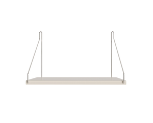 FRAMA Single Shelf | Warm White Steel | D27 / W40