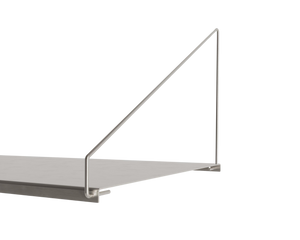Shelf Library Desk Section | Stainless Steel | H108.4 / W80