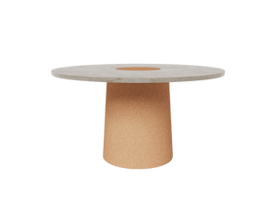 FRAMA Sintra Dining Table | Blue Ataija Marble / Cork