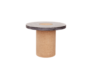 Sintra Table | Black Marble / Cork | Large